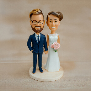 2.5 D Bobbleheads with Hand-painted