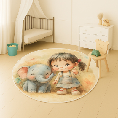 Round Shape Rugs