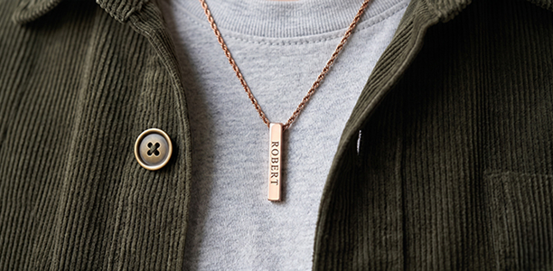 Engraved Jewellery for Him