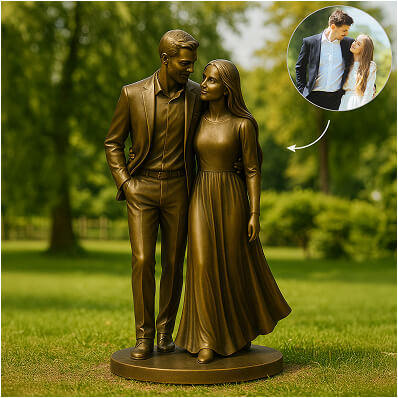 Couple Metal Sculptures