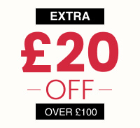 Extra £20 off over £100 - Coupon Code SAVE20