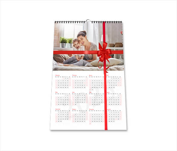 Gift Custom Poster Calendar