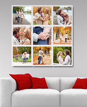 Valentines Day Couple Enjoying Canvas Prints