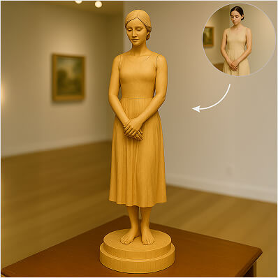 Wood Figurative Statues